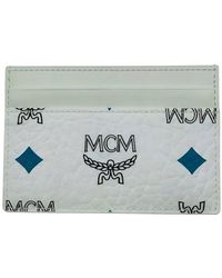 MCM - Canvas Card Holder - Lyst