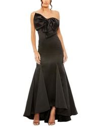 Mac Duggal - Statement Bow Strapless Mermaid Gown - Lyst