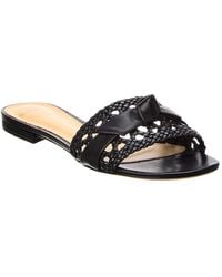 Alexandre Birman - Clarita Basketry Leather Sandal - Lyst