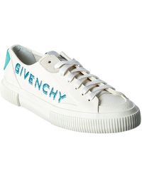 Givenchy Tennis Light Canvas Trainer - White