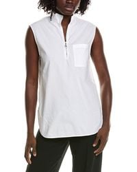 Officine Generale - Officine Generale Sierra Poplin Top - Lyst