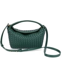 Tiffany & Fred Paris - Hand-Woven Leather Crossbody - Lyst
