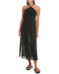 Natori - Gauze Halter Dress - Lyst