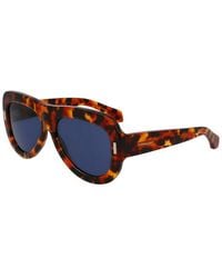 Ferragamo - Classic Logo 57Mm Sunglasses - Lyst