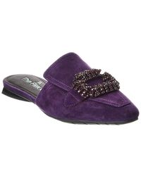 The Flexx - Gemma Suede Flat - Lyst