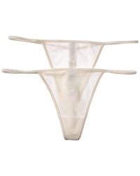 Florence By Mills - 2pk String Thong - Lyst