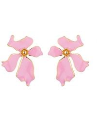 Eye Candy LA - Parisa Floral Earrings - Lyst