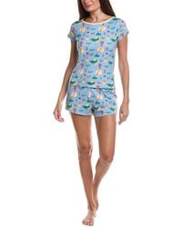 Cozyland by Morgan Lane - 2Pc Fellow Ozians Shortie Set - Lyst