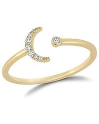 Nephora - 14K 0.07 Ct. Tw. Diamond Ring - Lyst