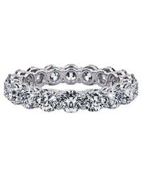 Lab Grown Diamonds - 14K 5.30 Ct. Tw. Lab-Grown Diamond Eternity Ring - Lyst