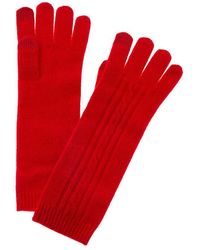 Phenix - Oval Cable Stitch Long Cashmere Gloves - Lyst