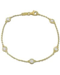 Created Forever - 0.75 Ct. Tw. Lab-Grown Diamond Plated Bracelet - Lyst