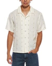 Rag & Bone - Avery Linen-Blend Shirt - Lyst
