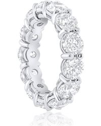 Tw Diana M Diamond Ring in Metallic Jewels Fine Jewelry 18k Rose Gold 1.00 Ct Womens Jewellery Rings 