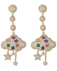 Eye Candy LA - The Luxe Collection Cz Rain Cloud Drop Earrings - Lyst