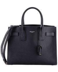 Saint Laurent - Leather Sac De Jour Nm Bag Baby (Authentic Pre-Loved) - Lyst