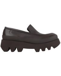 Paloma Barceló - Teseo Leather Loafer - Lyst