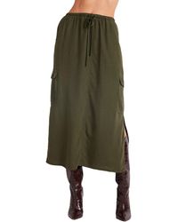 Bella Dahl - Cargo Midi Skirt - Lyst