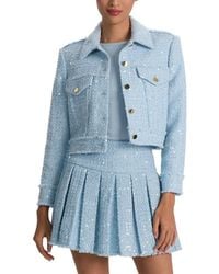 Alice + Olivia - Chloe Crop Jacket - Lyst