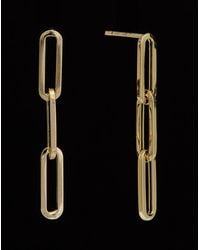 Italian Gold - 14k Drop Earring - Lyst