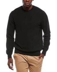 Vince - Geo Jacquard Wool & Cashmere Crewneck Sweatshirt - Lyst