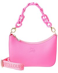 Christian Louboutin - Loubila Chain Mini Leather Shoulder Bag - Lyst