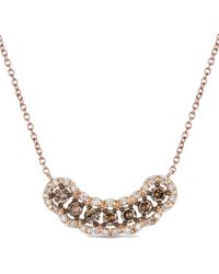 Le Vian - Le Vian Euphoria Chocolate 14K 0.60 Ct. Tw. Diamond Adjustable Necklace - Lyst