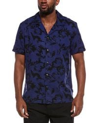 Ted Baker - Printed Button Front Shirt - Lyst