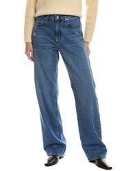 Rag & Bone - Shannon Polk Relaxed Straight Jean - Lyst
