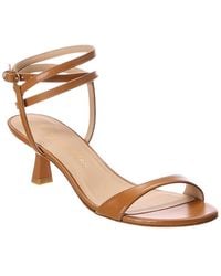 Stuart Weitzman - Nudist Wrap 50 Leather Sandal - Lyst