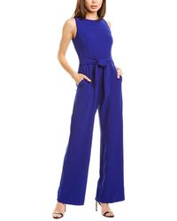 vince camuto tie front jumpsuit