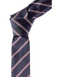 Thom Browne - Stripe Silk Tie - Lyst