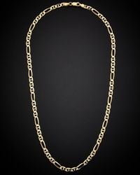 Italian Gold - 14k Ficonucci Link Necklace - Lyst