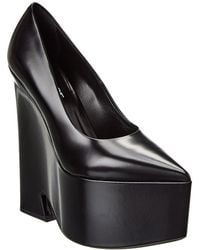 Versace - Tempest Leather Platform Pump - Lyst