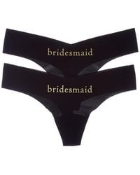Commando - 2Pk Applique Thong - Lyst