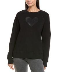 Zadig & Voltaire - Strass Heart Sweatshirt - Lyst