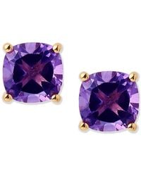 TIRAMISU - 10k 1.60 Ct. Tw. Amethyst Earrings - Lyst