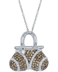 Diana M. Jewels - Fine Jewelry 18k 1.60 Ct. Tw. Diamond Necklace - Lyst