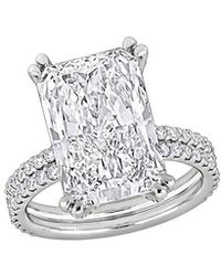 Created Forever - 14K 8.56 Ct. Tw. Lab-Grown Diamond Engagement Ring - Lyst