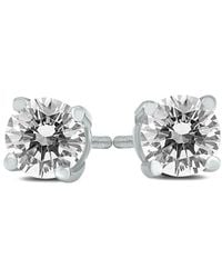 True Diamond - 14k 0.50 Ct. Tw. Diamond Studs - Lyst
