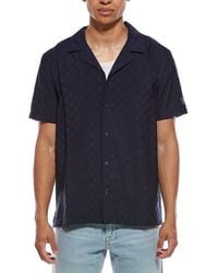 Scotch & Soda - Solid Camp Shirt - Lyst