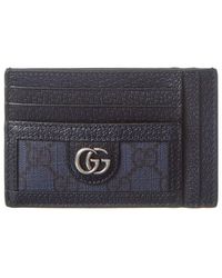 Gucci - Ophidia GG Supreme Canvas & Leather Card Case - Lyst