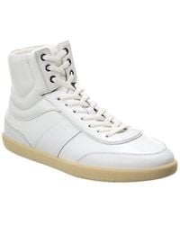 Tod's - Leather High-top Sneaker - Lyst