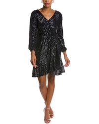 Nanette Lepore Nanette Sequin Mini Dress - Black