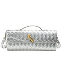 Tiffany & Fred Paris - Woven Leather Clutch - Lyst