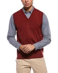 N.Peal Cashmere - Westminster 100% Cashmere V-Neck Sweater Vest - Lyst