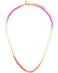 Crystal Haze Jewelry - 18K Plated Colorful Necklace - Lyst