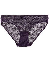 Hanro - Geometric Lace Bikini - Lyst