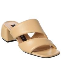 Sergio Rossi - Spongy 45 Leather Sandal - Lyst