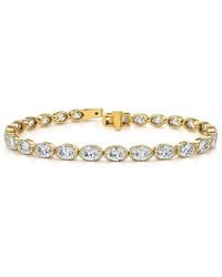 Lab Grown Diamonds - 14K 10.00 Ct. Tw. Lab-Grown Diamond Tennis Bracelet - Lyst